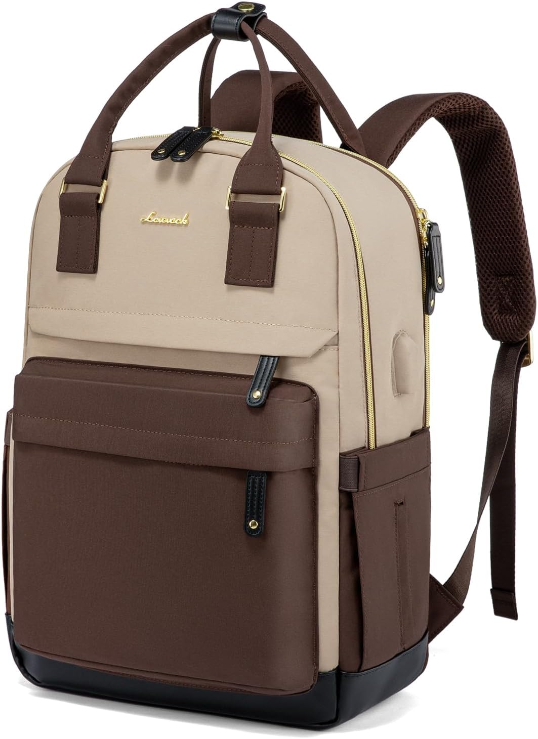 LOVEVOOK Travel Laptop Backpack for Women with USB Port