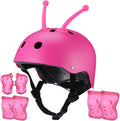 Kids Helmet and Protective Gear Set for Ages 3-8 - Adjustable Safety