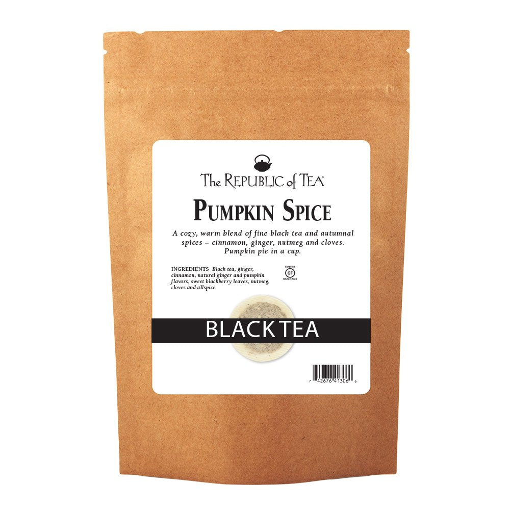 Pumpkin Spice Seasonal Black Tea - 250 Tea Bag Bulk Pack