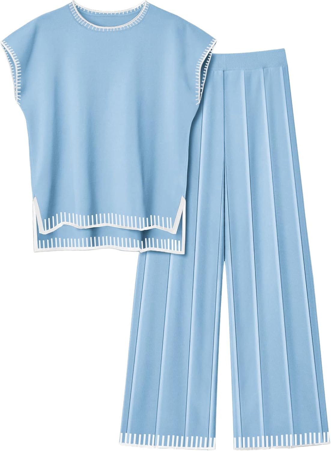 Ekouaer Womens Matching Sets Knit Sweater Sets for All Seasons