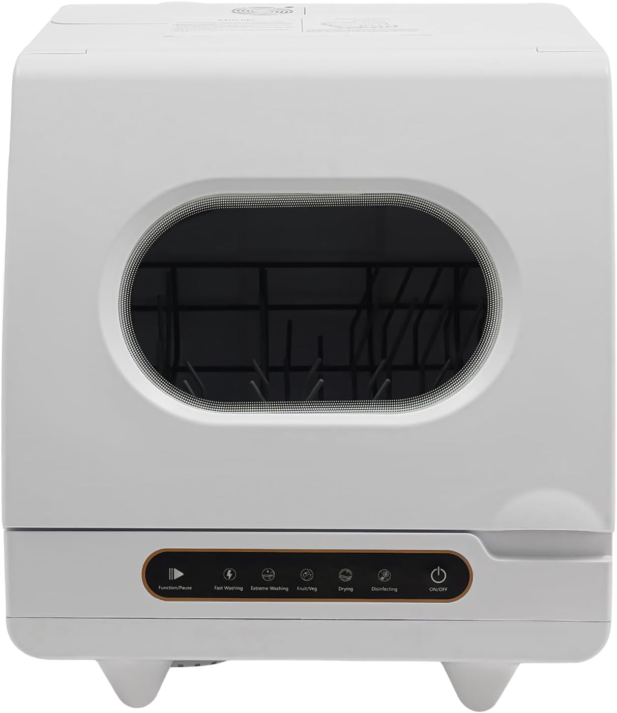Portable Countertop Dishwasher with 12 Water Outlets for Homes