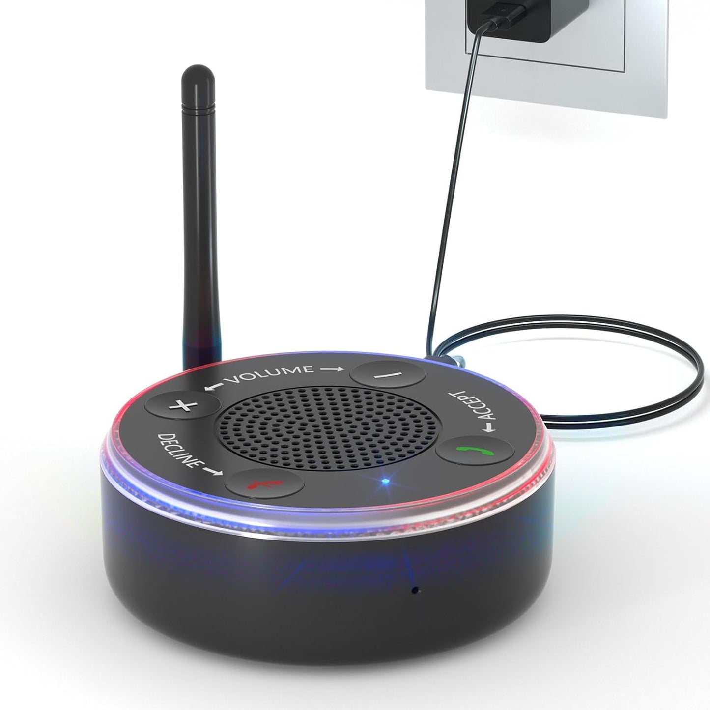 120dB Loud Cell Phone Ringer Amplifier for Hearing Impaired
