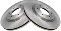 TRQ Front Brake Rotors Set Vented Compatible with 2008-2024