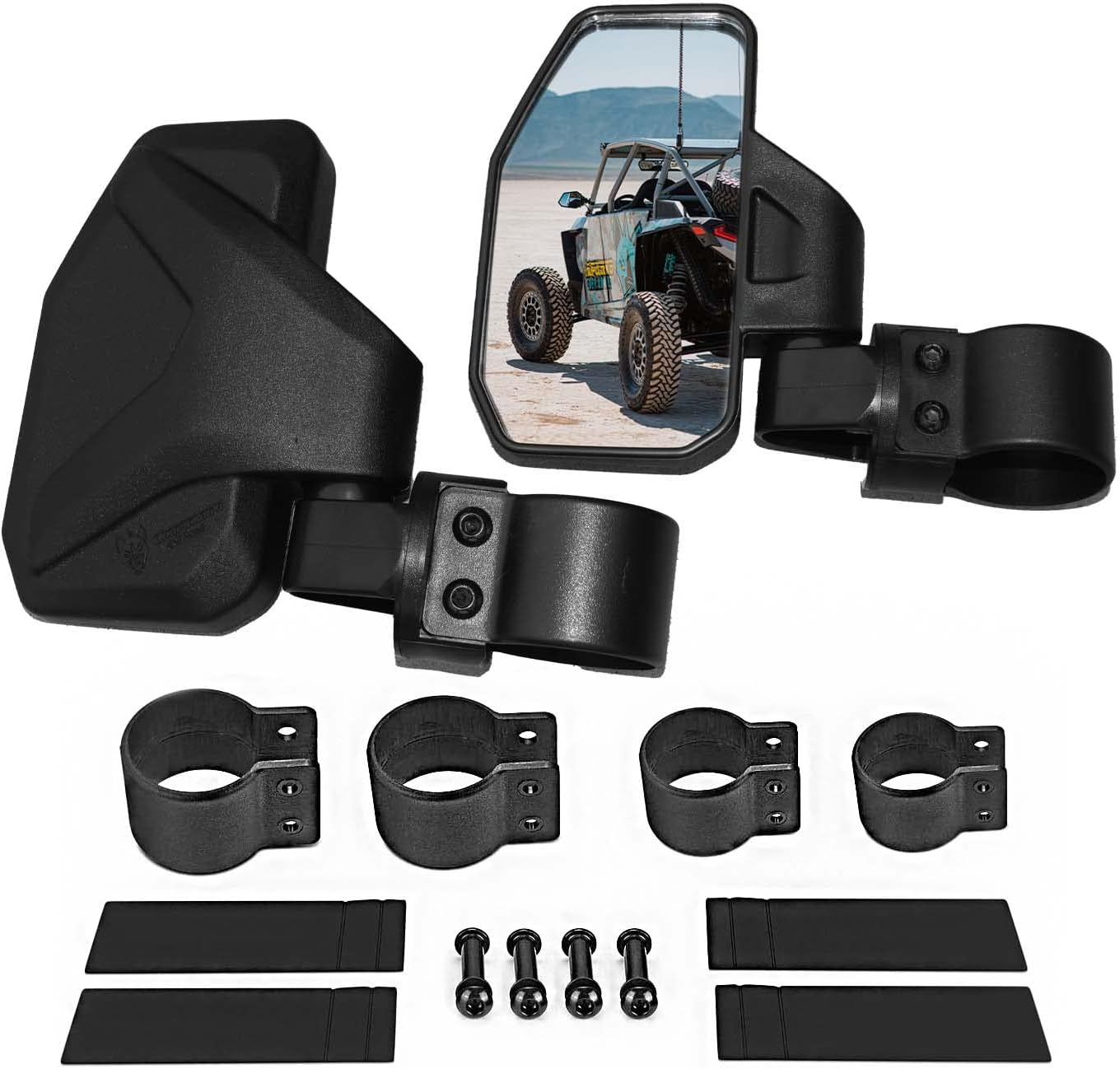 Chupacabra Offroad UTV Side Mirror Kit for Enhanced Visibility