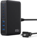 USB C Charger 415W 8-Port GaN IV Charging Station - Dual 100W PD