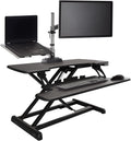 VariDesk Pro Plus 36 Electric Standing Desk Converter - Smooth Lift