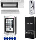 Door Access Control System 1200lb Magnetic Lock Kit - App Remote