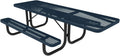 Coated Outdoor Furniture 8ft One-Side Handicap Picnic Table - Durable
