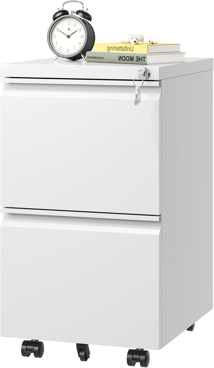 Compact File Cabinet for Home Office - Secure Storage Solution!