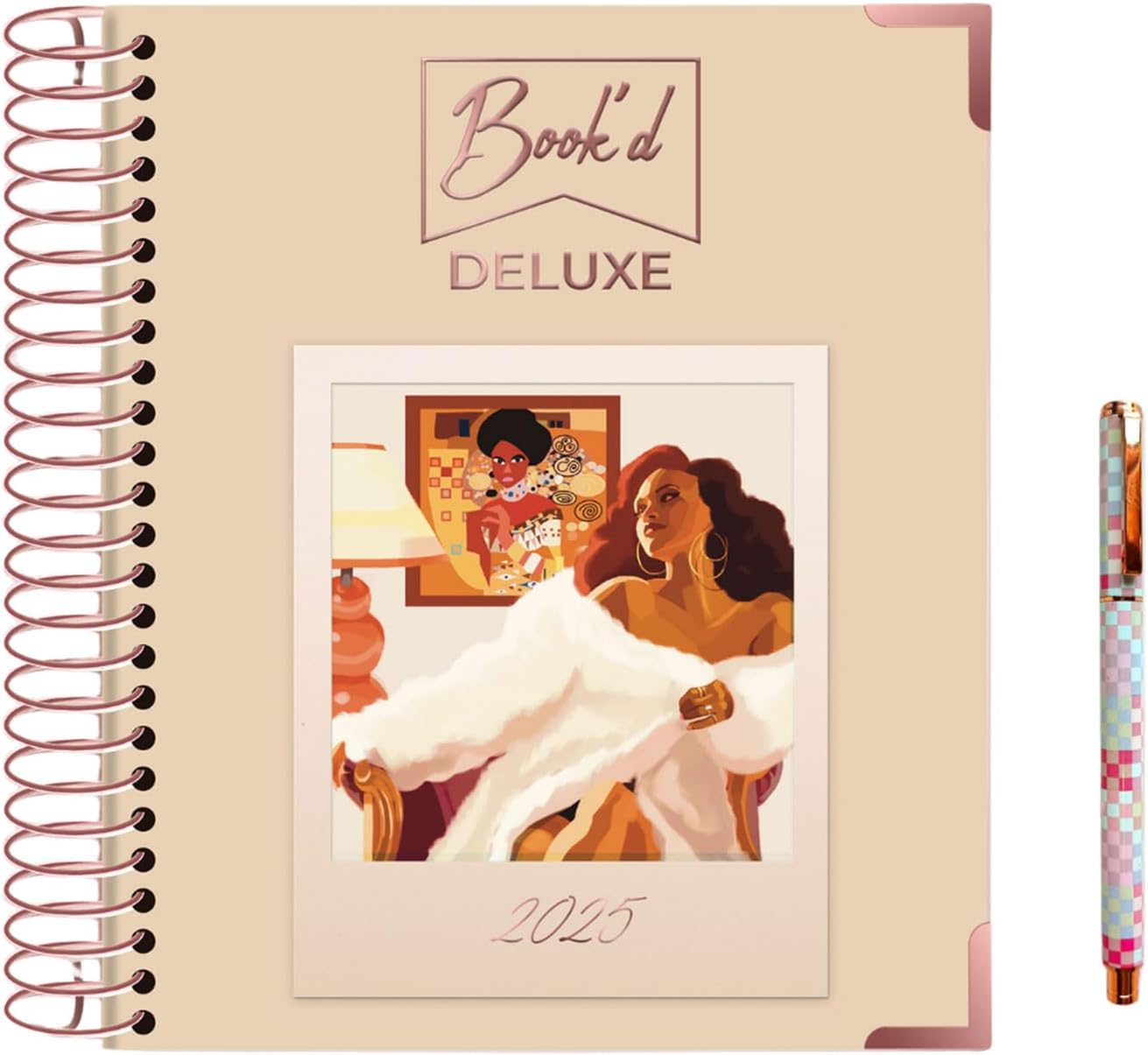 2025 Book'd Deluxe Planner: Boost Productivity!
