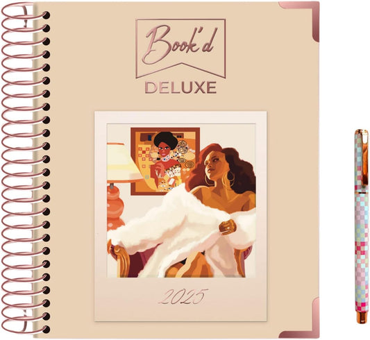 2025 Book'd Deluxe Planner: Boost Productivity!