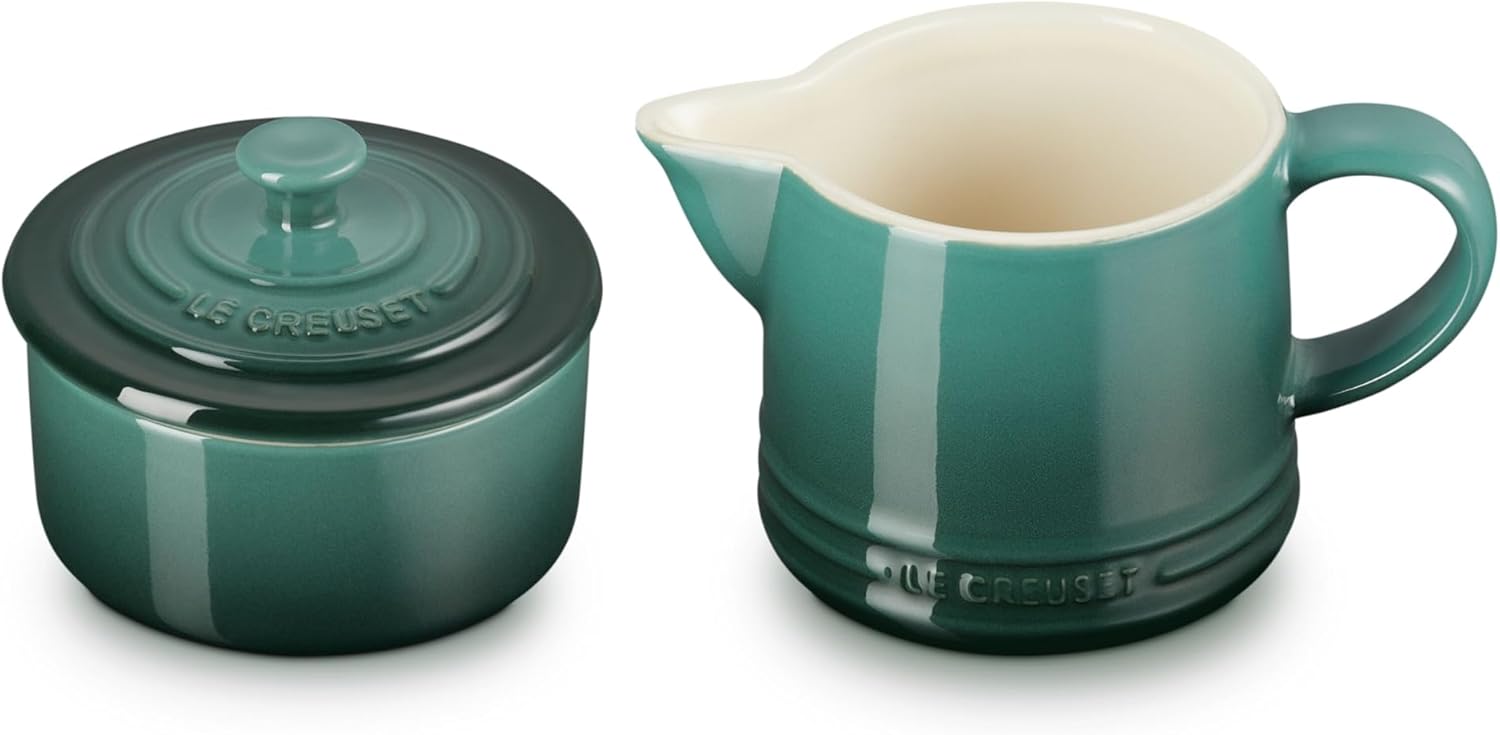 Le Creuset Stoneware Cream & Sugar Set for Everyday Use