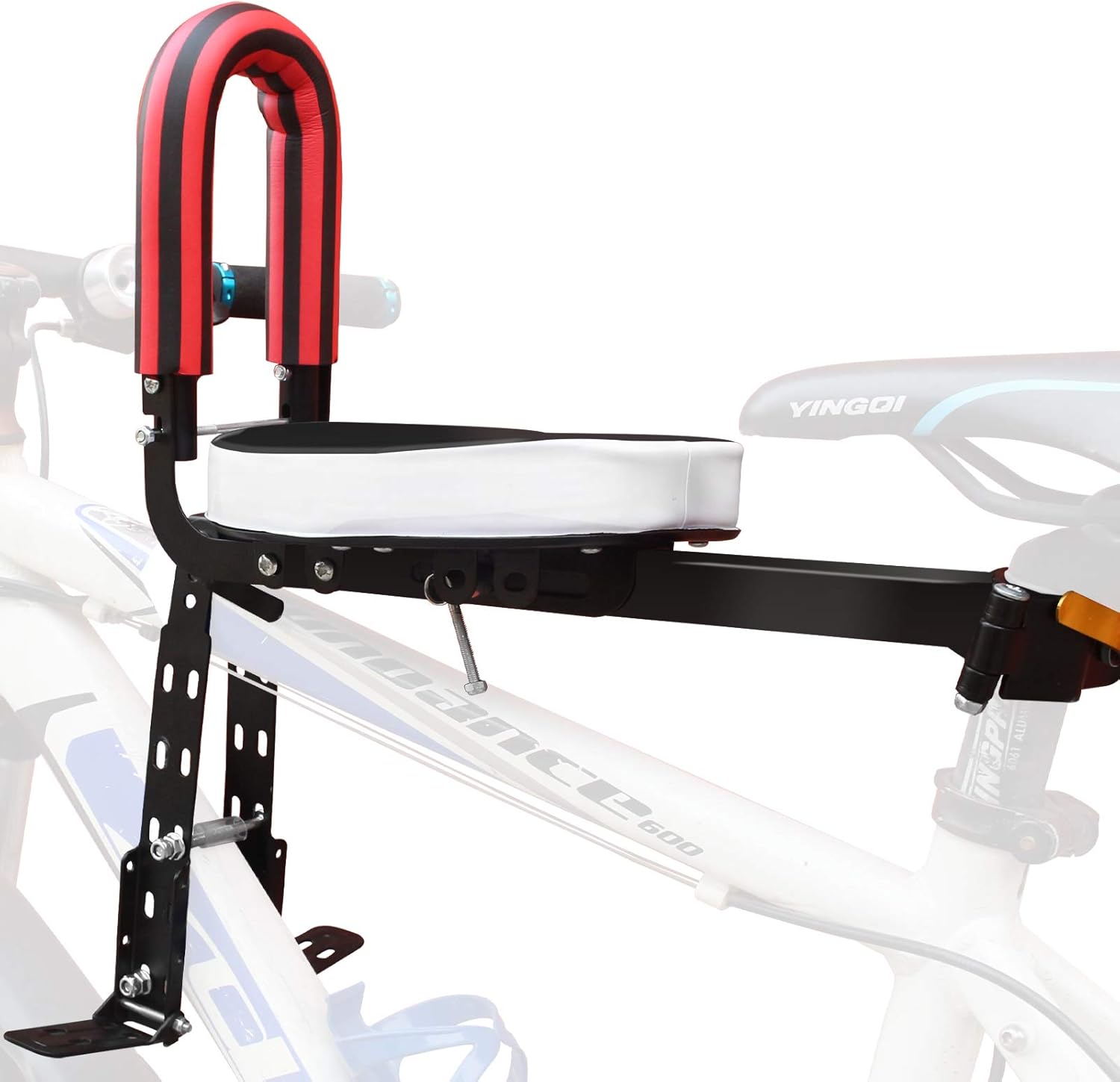 Child Bike Seat for Kids 2-6 Years, Portable and Foldable Design