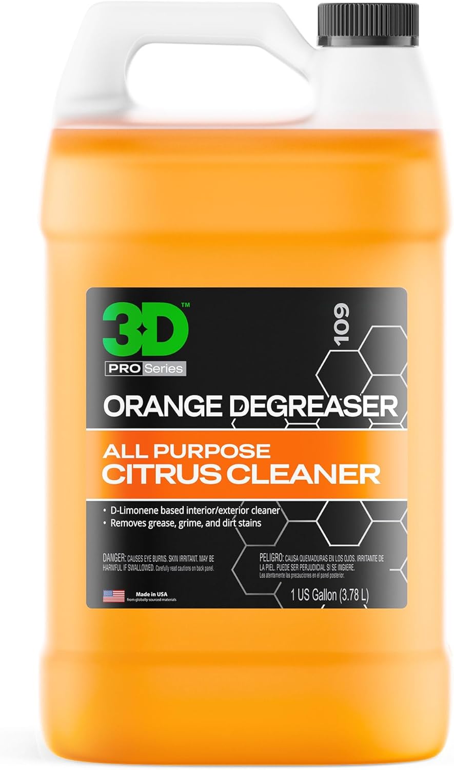 3D Orange Degreaser - Powerful Citrus-Based Car Cleaner