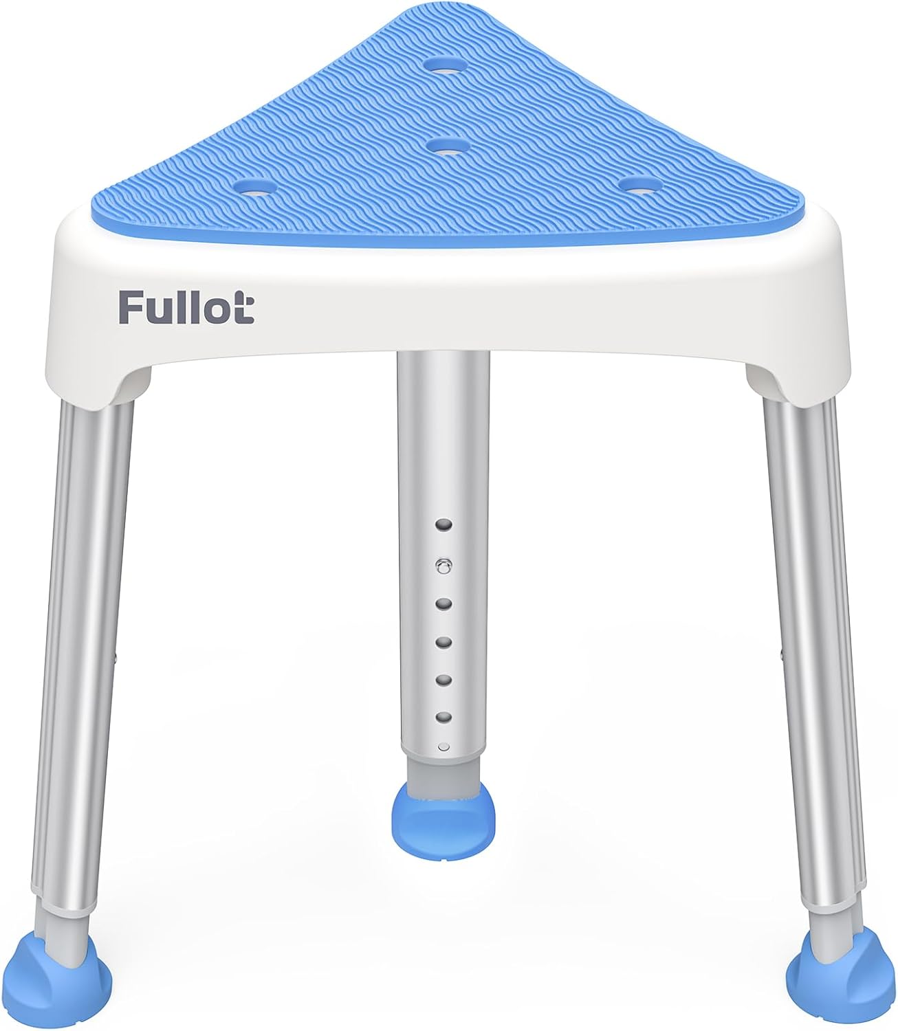 Stable Triangular Shower Chair for Elderly - 400 lbs