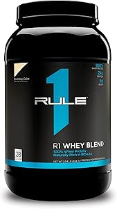 R1 Whey Blend Protein Powder, Birthday Cake Flavor, 28 Servings