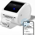 Bluetooth Shipping Label Printer 4x6 - Fast Compact Thermal Printer