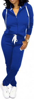CLOCOR Track Suits for Women Set - Comfortable Casual 2 Piece Sweat