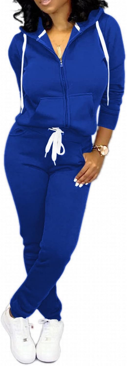 CLOCOR Track Suits for Women Set - Casual 2 Piece Outfits