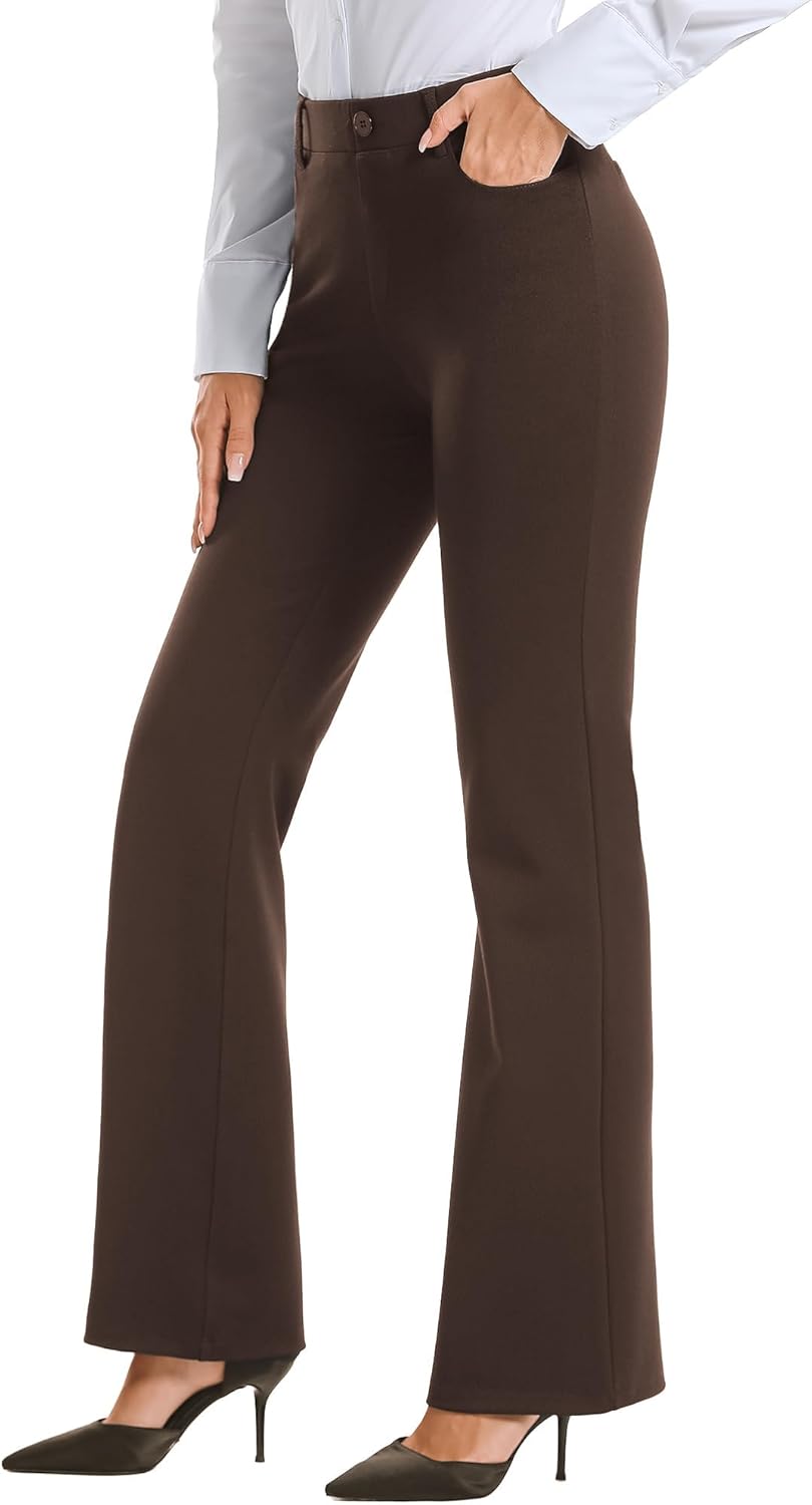 Stelle Women Bootcut Dress Pants for Business Casual Workwear