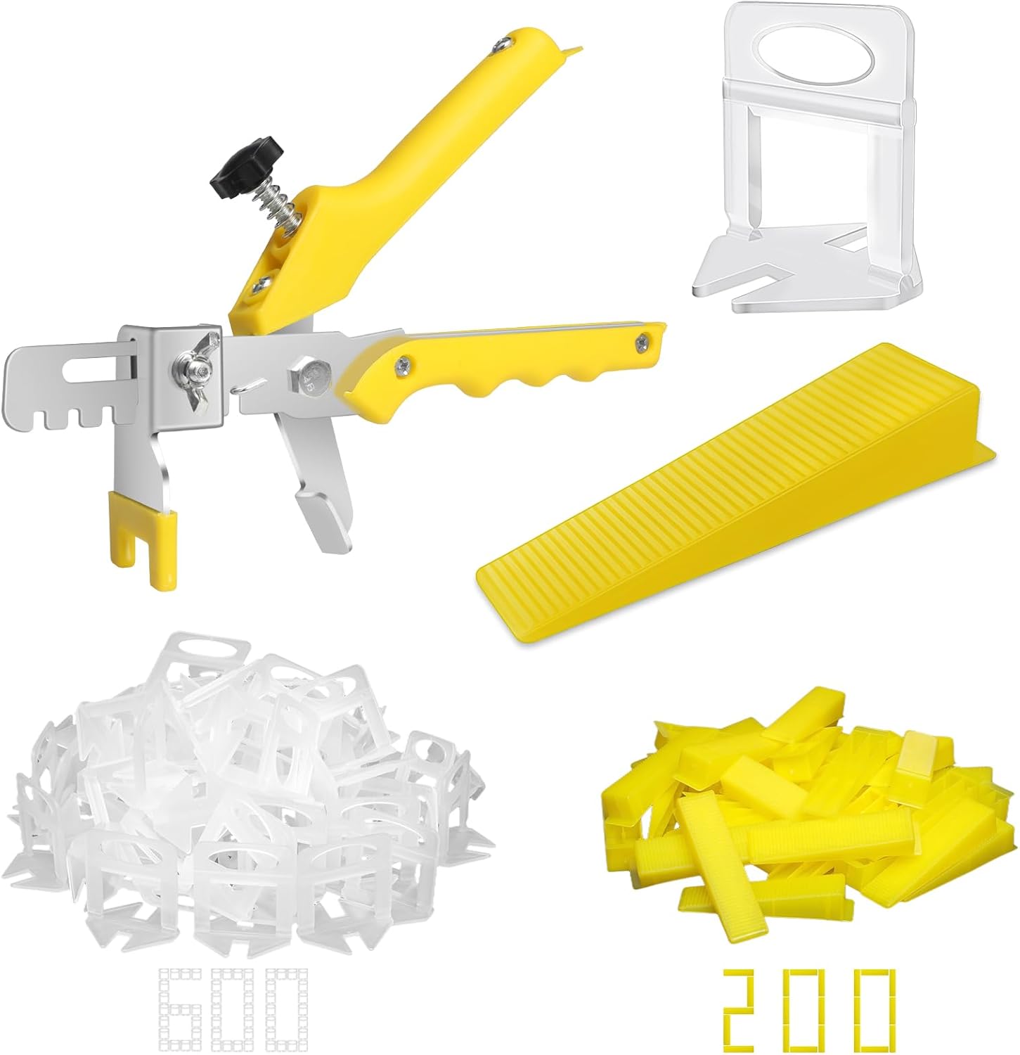 DGSL Tile Leveling System with 600 Clips and 200 Wedges Set