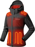Women's Heated Jacket with Battery - 11 Hour Warmth & Waterproof