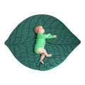 VARIPOWDER Baby Play Mat Leaf Nursery Rug 56.3x42.1 in - Soft Washable
