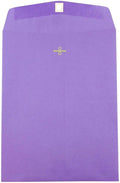 10 x 13 Violet Purple Clasp Catalog Envelopes - Bulk 500 Pack