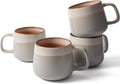 Large Ceramic Coffee Mugs Set of 4 for Stylish Sipping