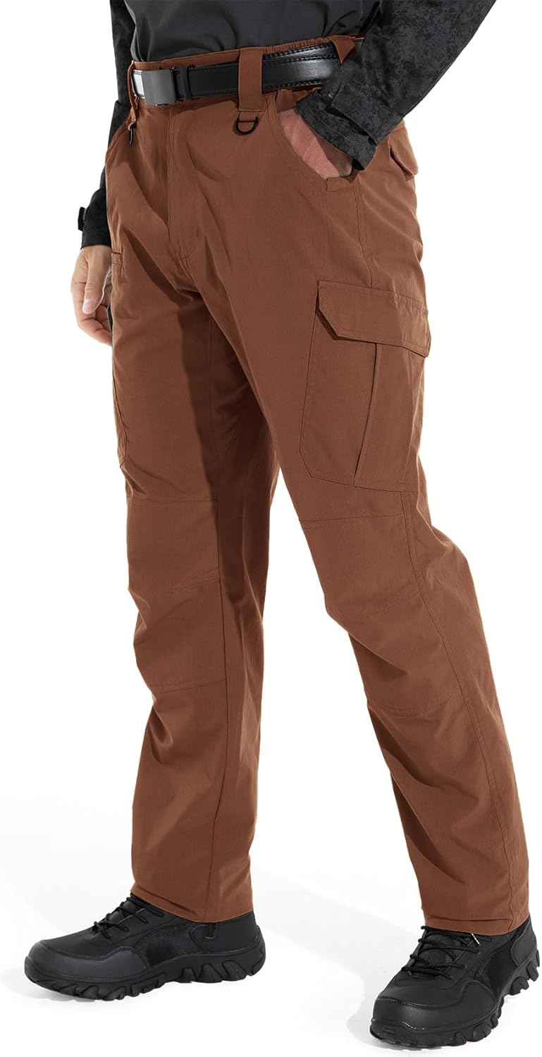 Men's Lightweight Tactical Cargo Pants for Outdoor Adventures