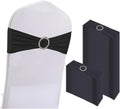 100PCS Spandex Stretch Chair Sashes for Weddings and Events
