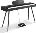 Ktaxon 88 Key Weighted Action Digital Piano - Compact Woodgrain