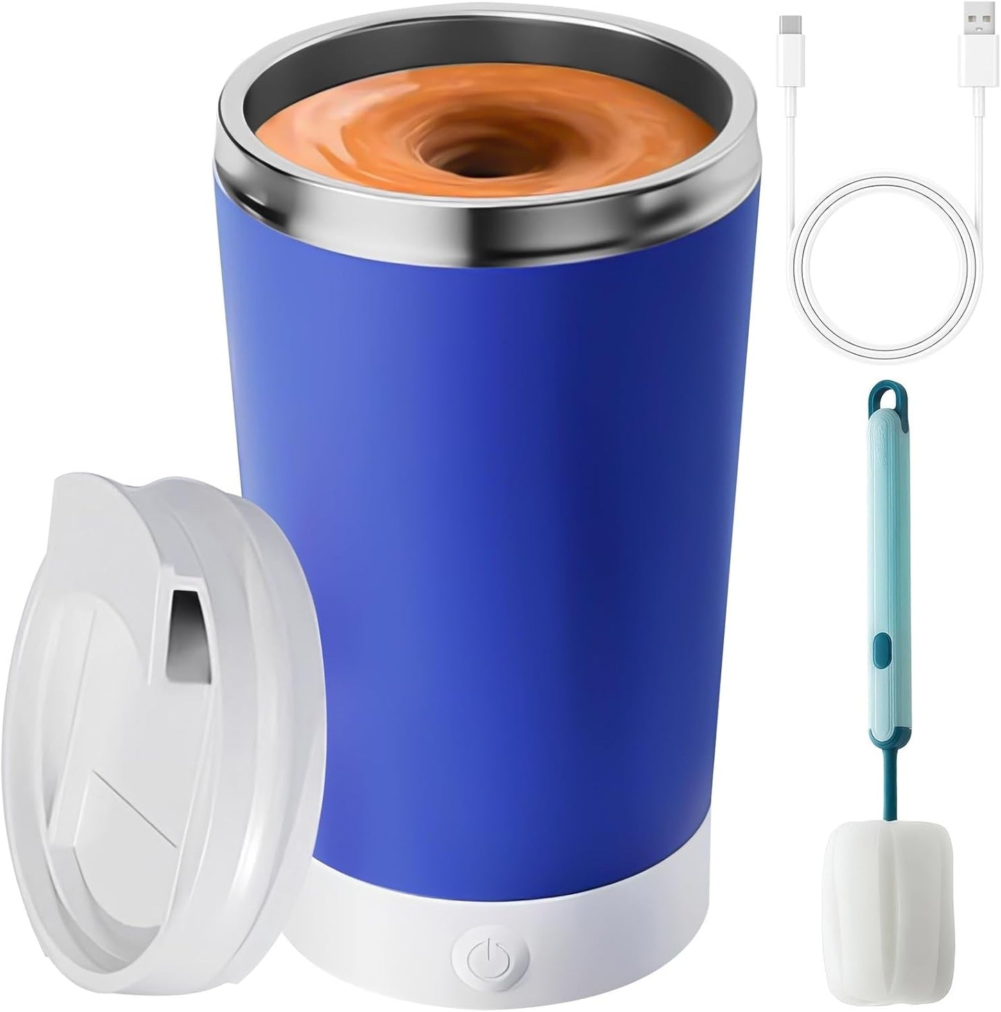 Rechargeable Electric Self-Stirring Mug - Effortless Mixing!