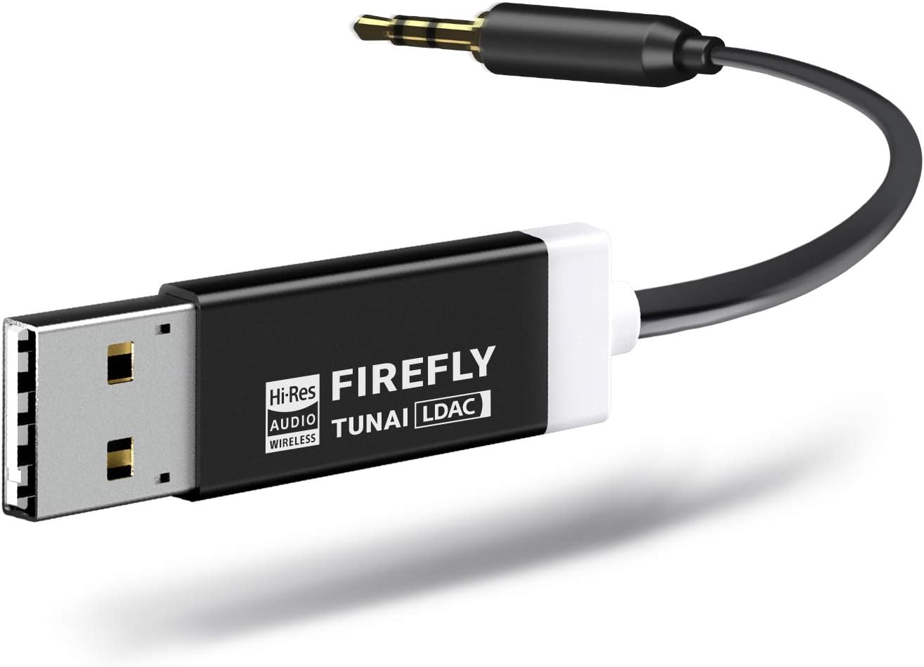 TUNAI Firefly LDAC Bluetooth Receiver for High-Resolution Audio