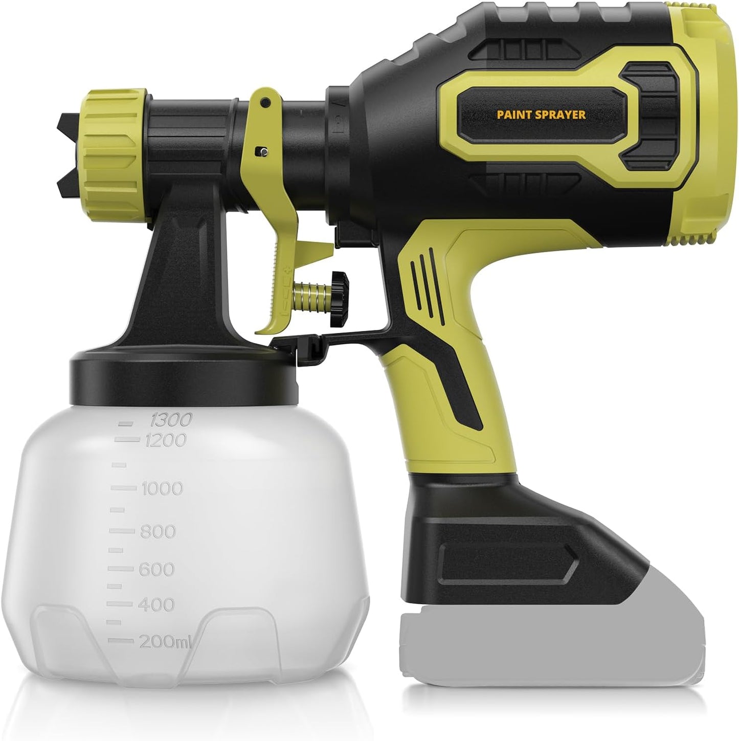 Brushless Cordless Paint Sprayer for Dewalt 20V Battery Use