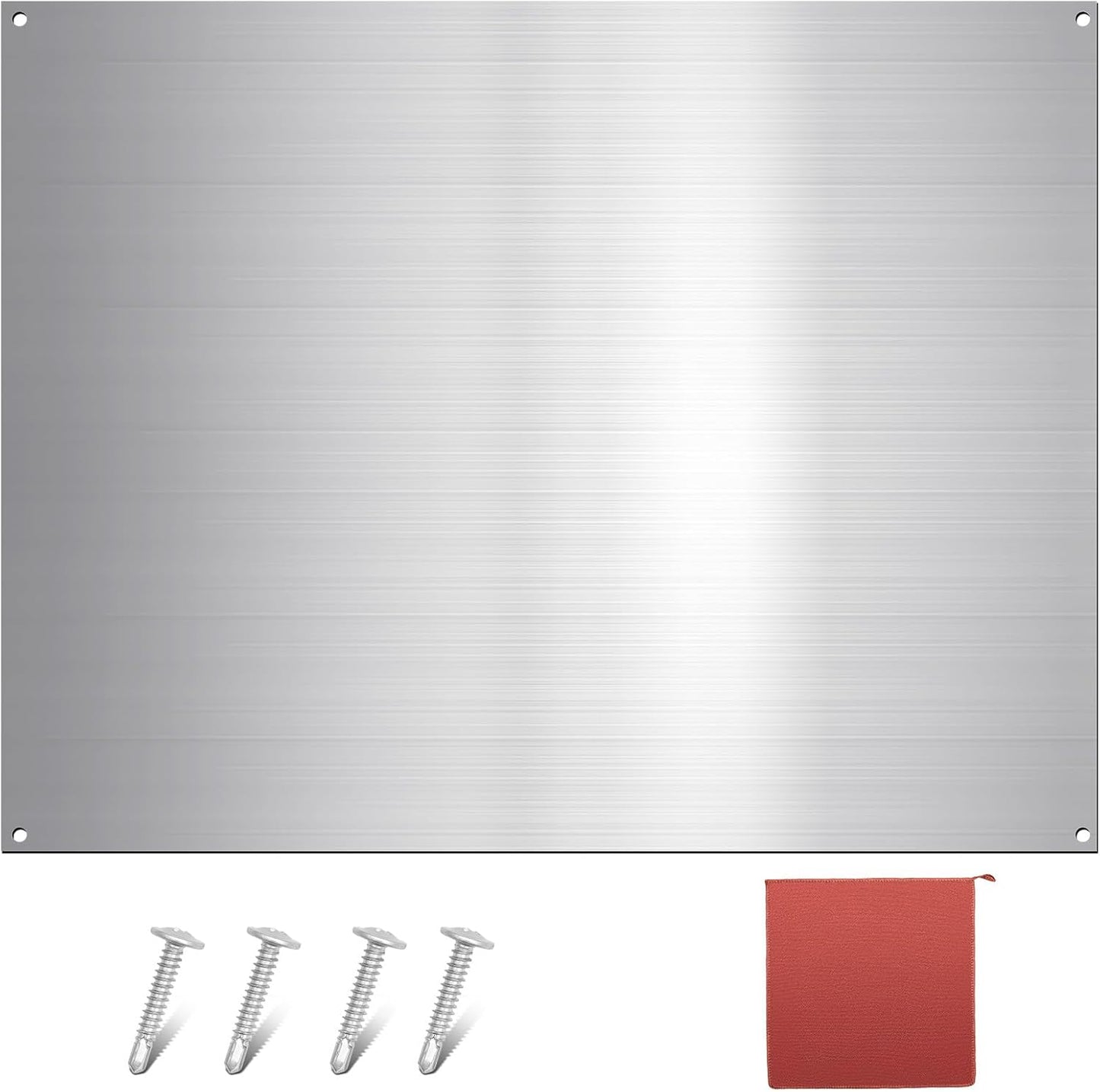 24 x 30 Inch Stainless Steel Backsplash for Kitchen Wall