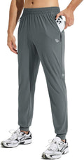 Men's Lightweight Joggers Pants for Running - Quick Dry Tapered