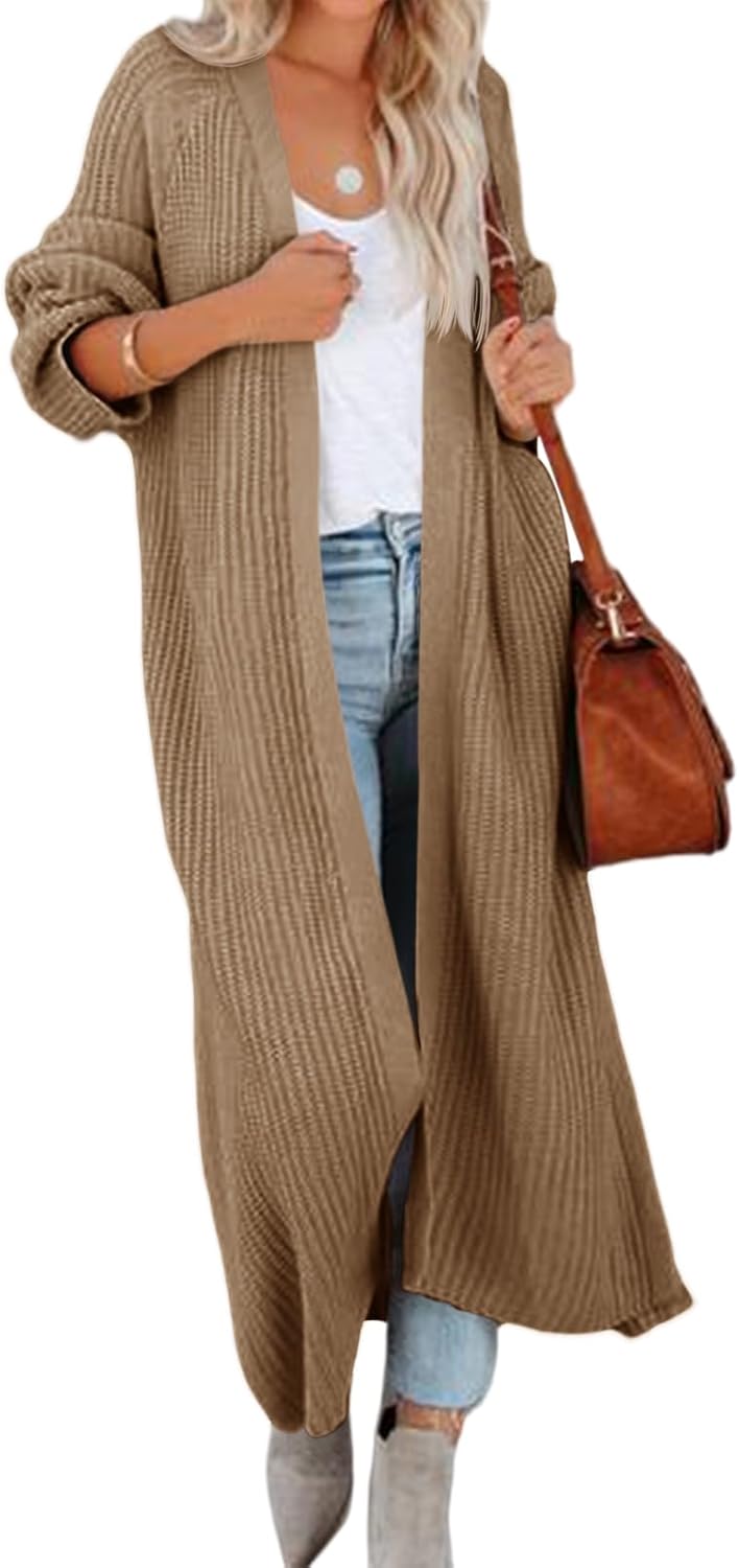 Women's Oversized Long Cardigan Sweaters for Cozy Style