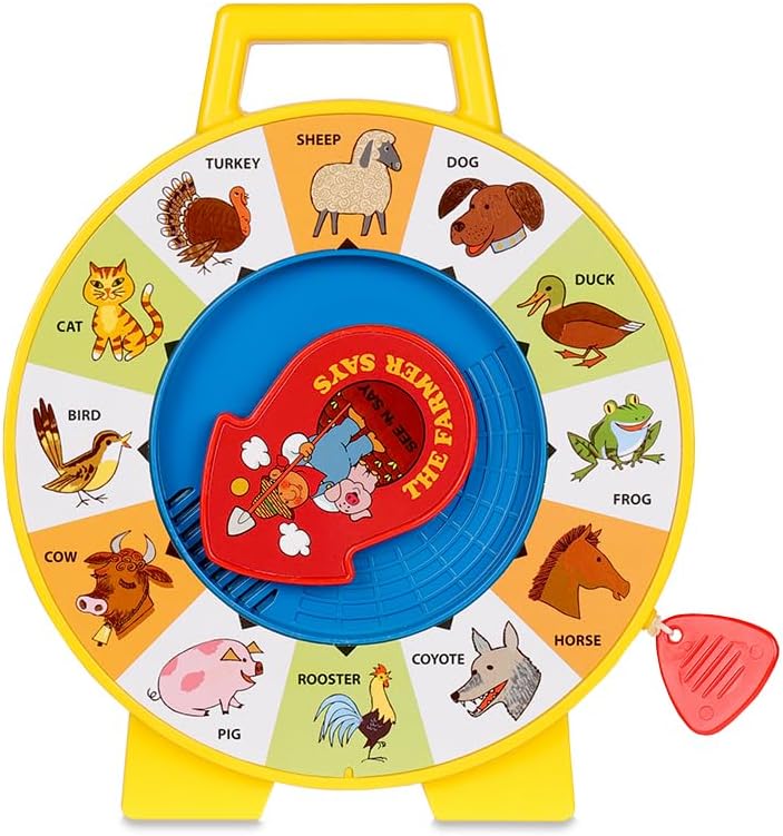 Vintage Interactive Learning Toy - Farm Animal Sounds 