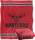 University of Hartford Primary Logo Silky Touch Throw Blanket