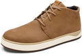 Papaku 'Ili Men's Waterproof Leather Chukka Boot - Cozy Quilted Lining
