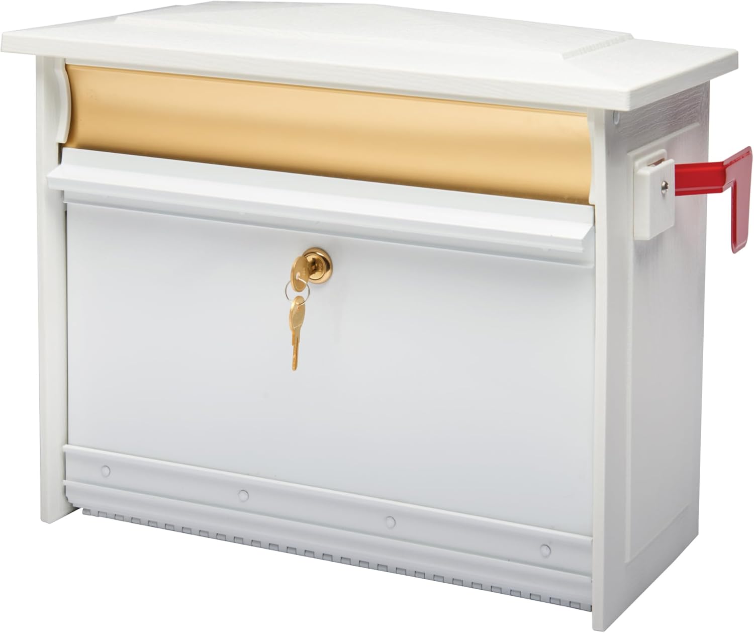 MailSafe Locking Wall-Mounted Mailbox for Secure Deliveries