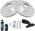 TRQ Front Brake Pad & Rotor Kit for 1995-2002 Ford Explorer/Ranger