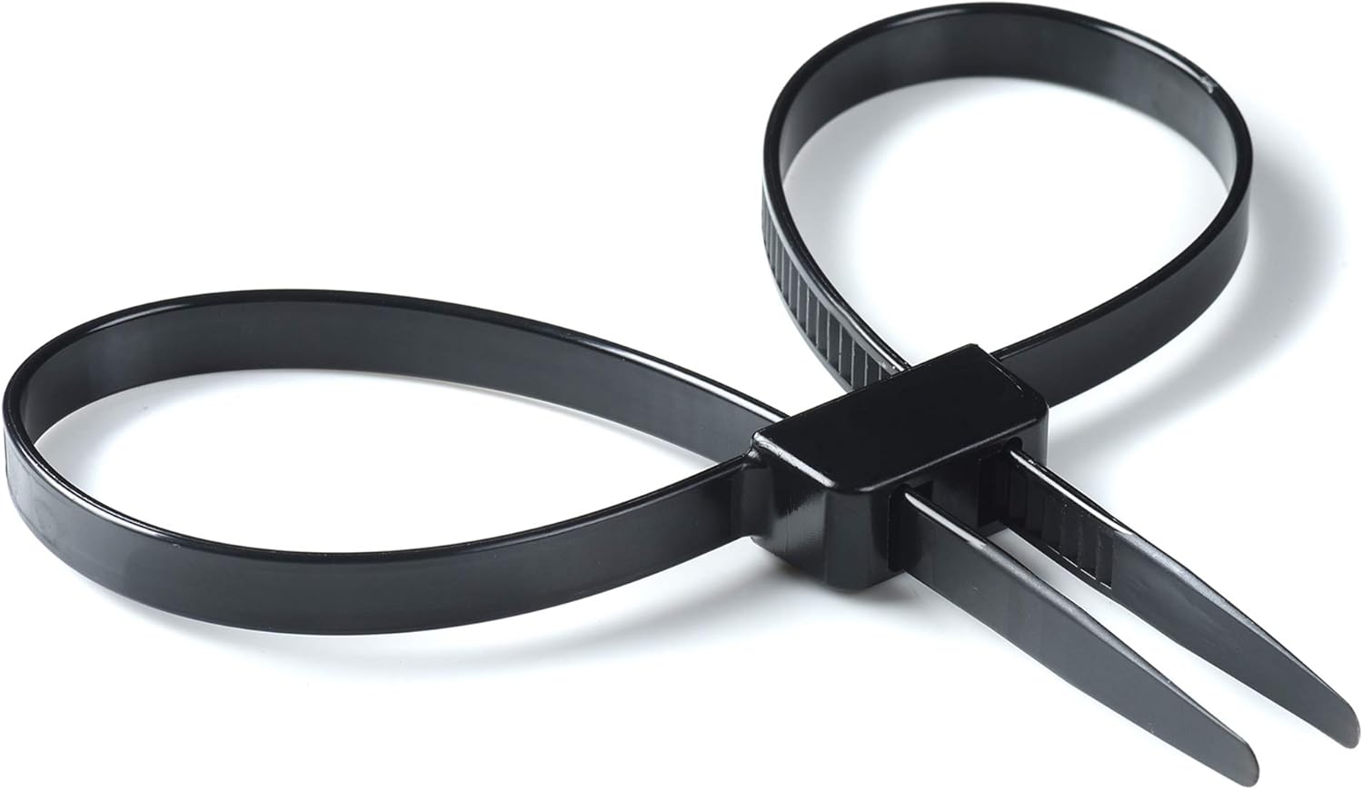 10x Heavy Duty Disposable Police Zip Tie Handcuffs - 250-lbs Strength!