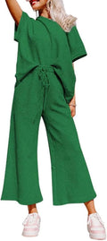 SHEWIN Women's 2 Piece Outfits Sweatsuit - Cozy Versatile Loungewear