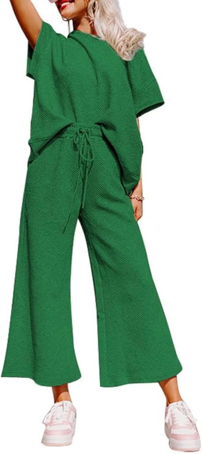 SHEWIN Women's 2 Piece Outfits for Casual Comfort and Style