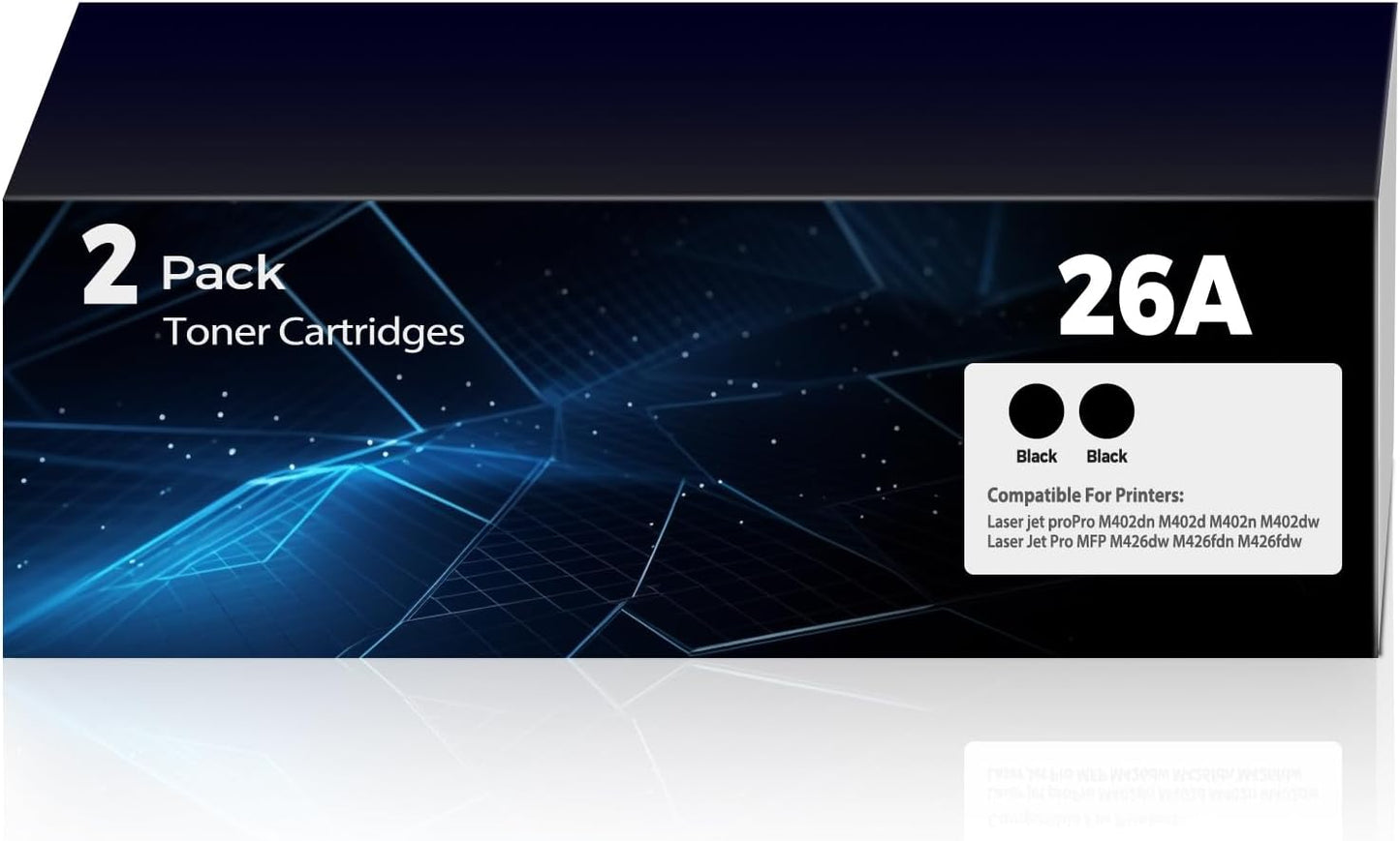 26A Toner Cartridges High Yield for HP LaserJet Pro Printers
