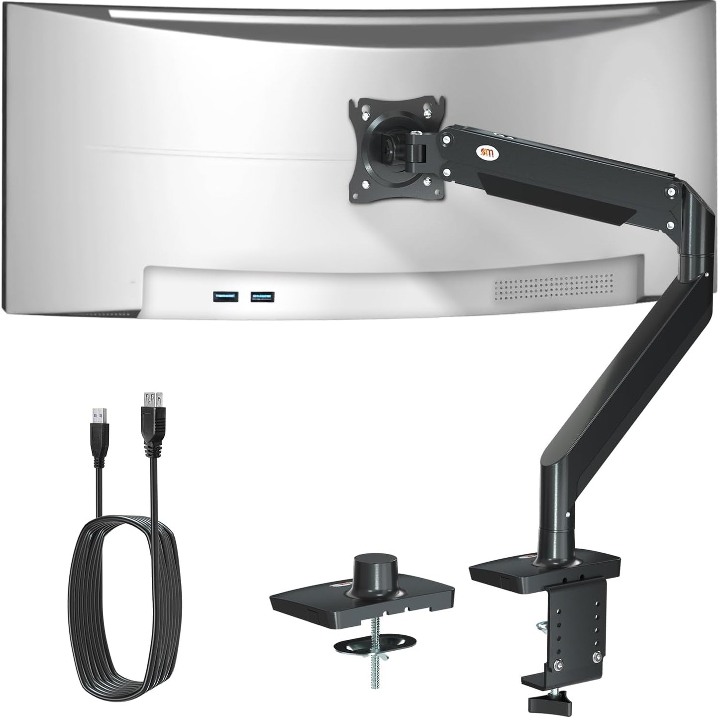 Ultrawide Monitor Arm for 22-43 inch Screens, Heavy Duty Mount