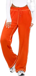 Track Pants Women Sweatpants Soft Jogging Straight Wide Leg - Cozy Fit