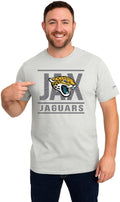Zubaz NFL Men's Goal Line Team Graphic T-Shirt - Comfortable Fit color